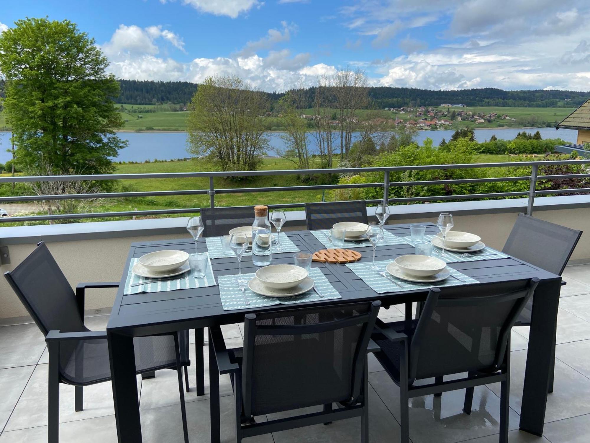 Duplex 6 Personnes, Vue Panoramique Sur Lac Malbuisson Exterior photo